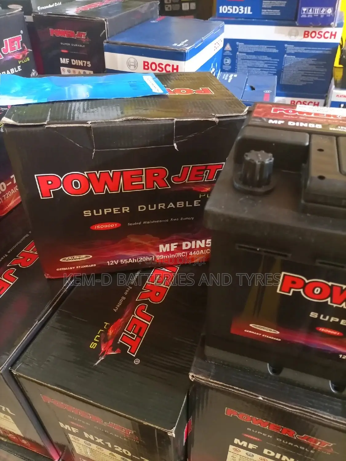 13 Plates Power Jet Batteries - Free Delivery