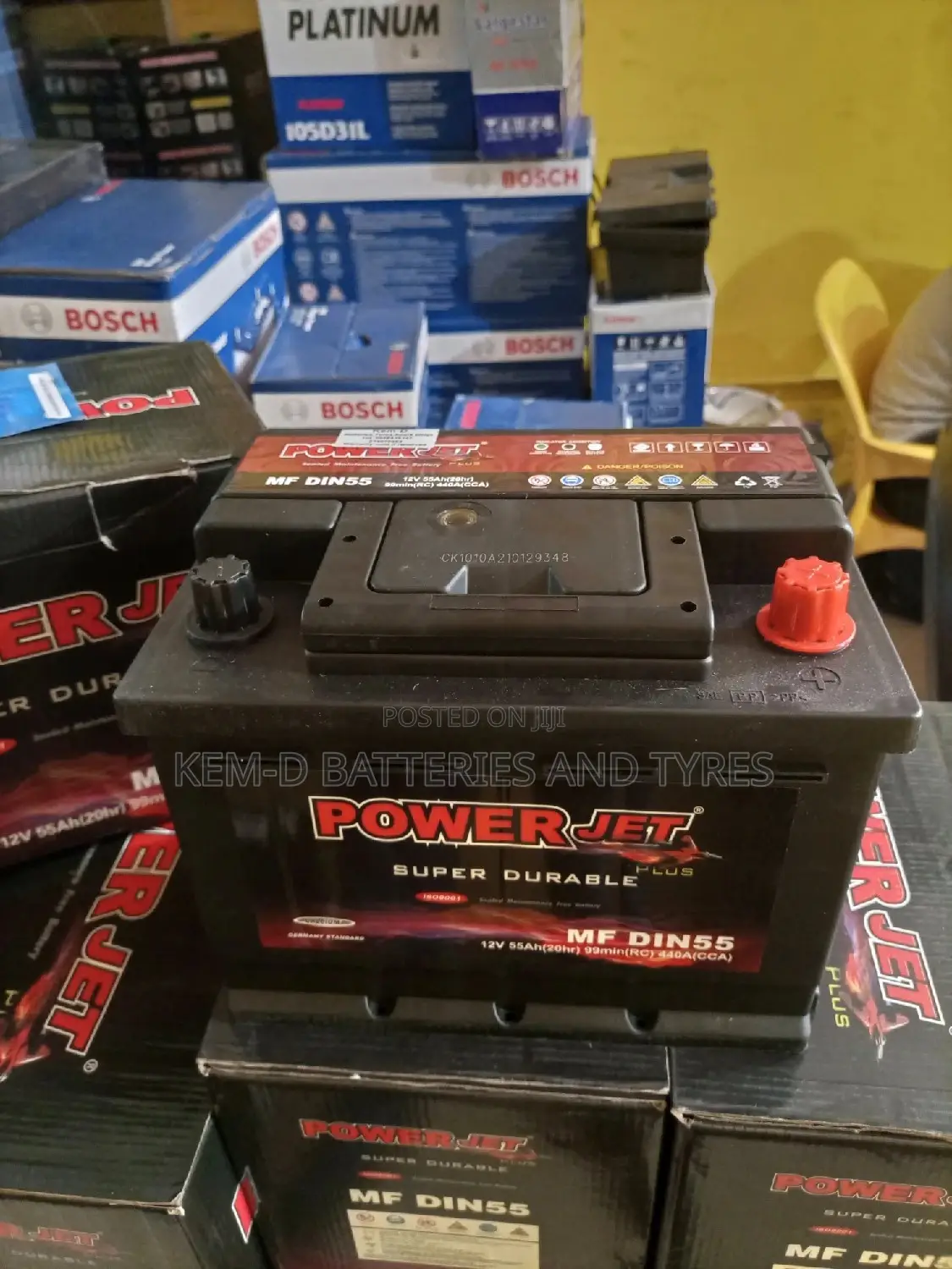 13 Plates Power Jet Batteries - Free Delivery