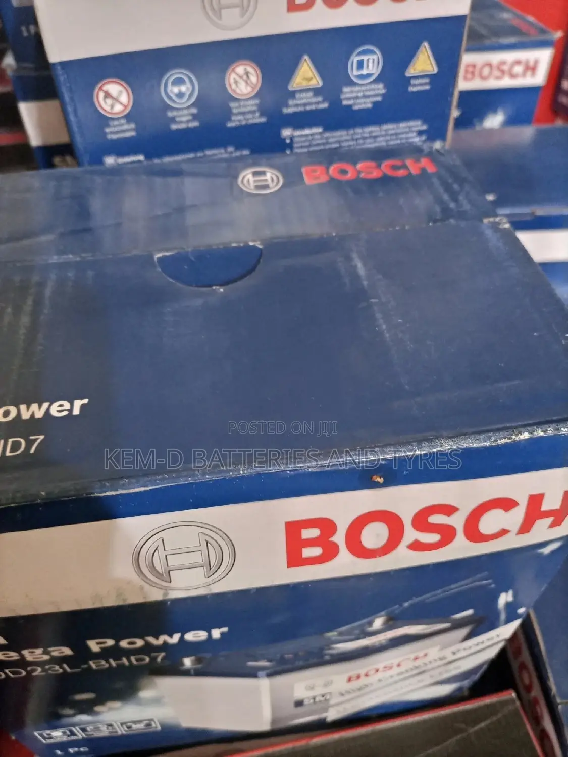 15 Plates Bosch Batteries + Free Delivery