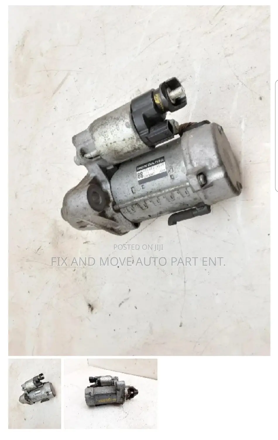 Honda CR-V 2014 Tested Starter Motor Available