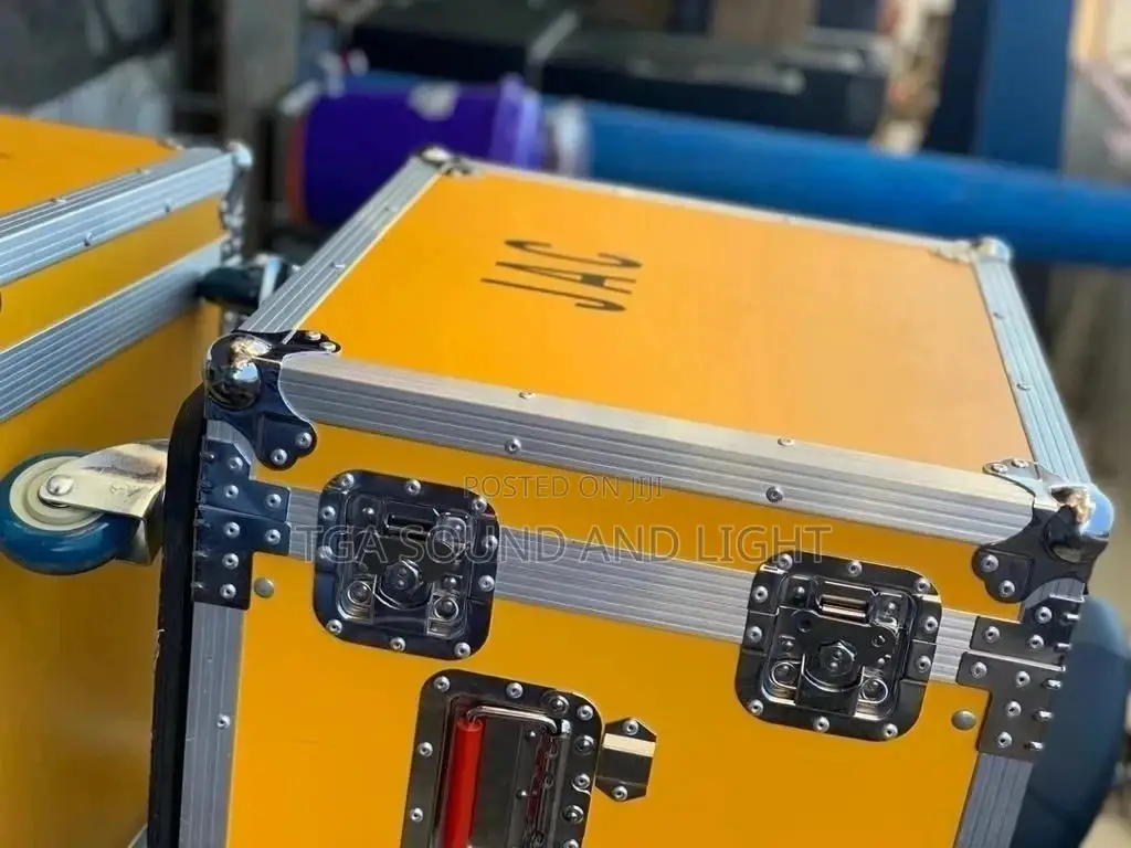 Jac 10u- 10 Space Amp Rack - Road Flight Case W/Casters