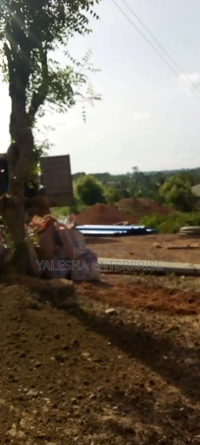 Mechanised Borehole With Submersible Pump Quality Blue Pipe