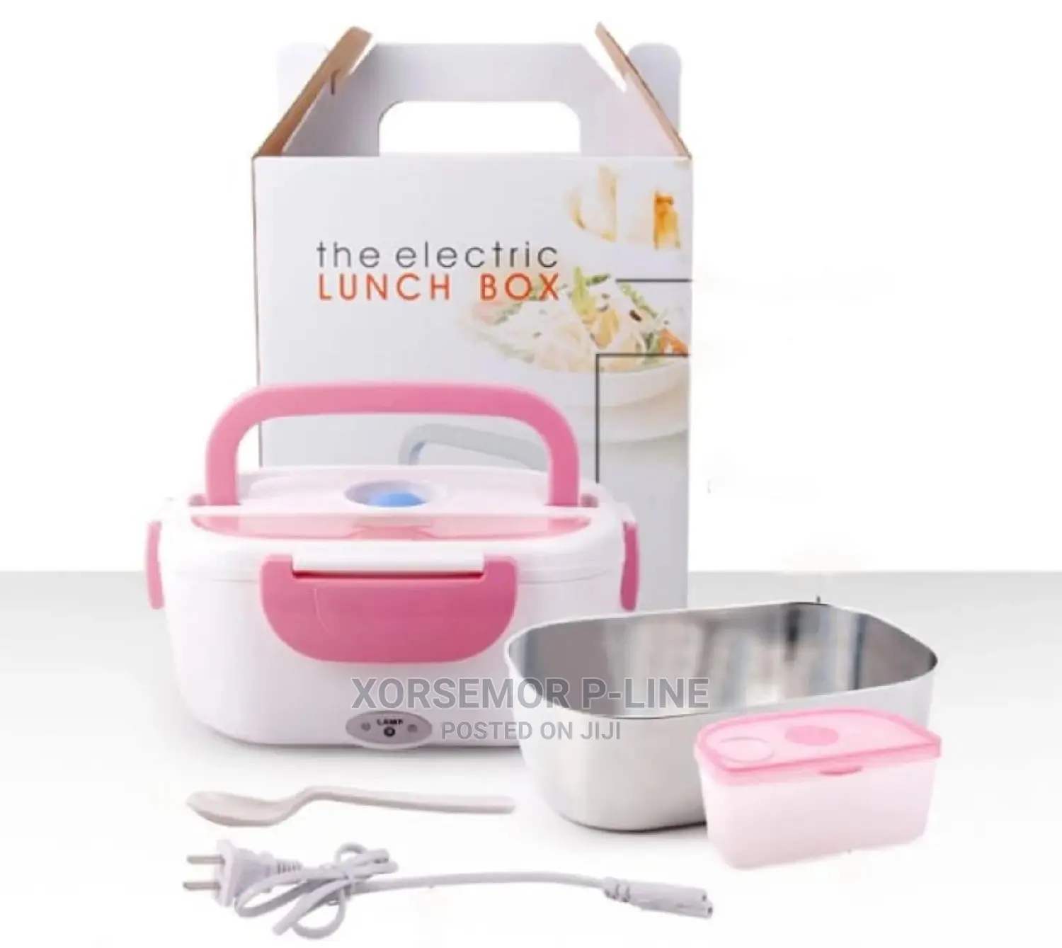 Metallic Inner Electric Lunch Box