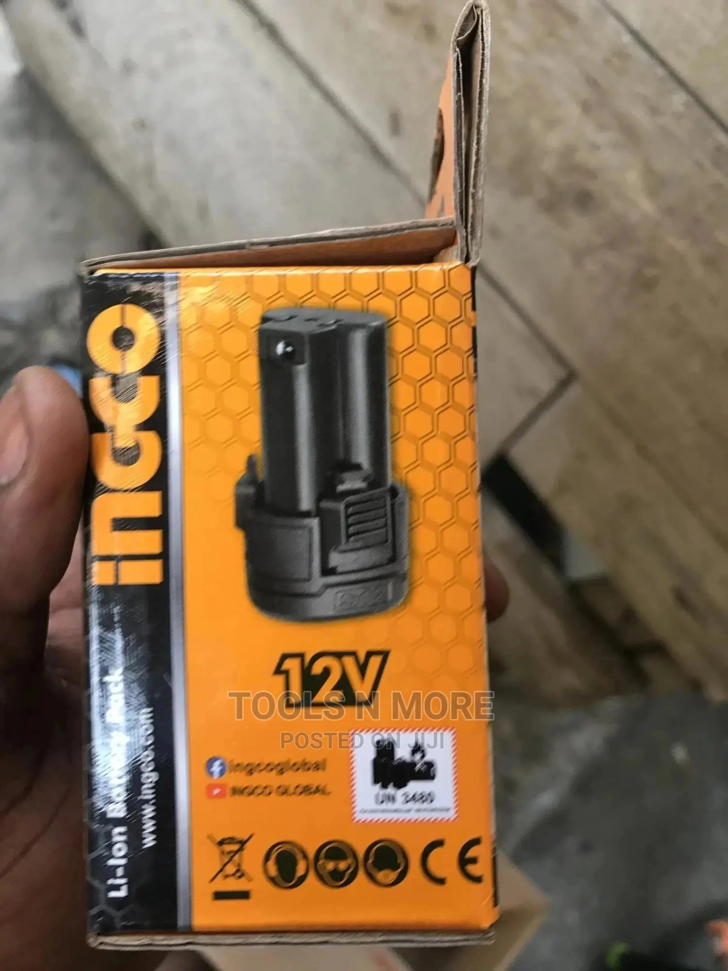 12volts Lithium Ion Cordless Battery