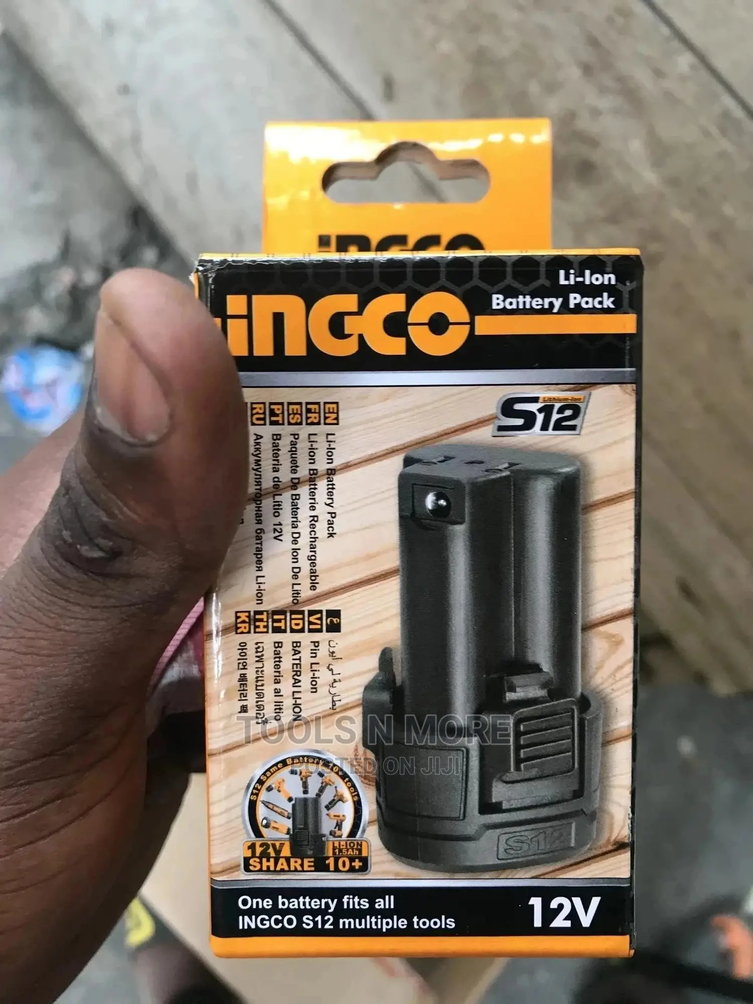 12volts Lithium Ion Cordless Battery