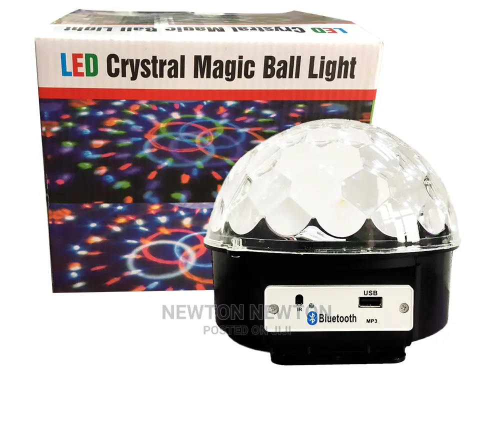 Led Crystal Magic Ball Light