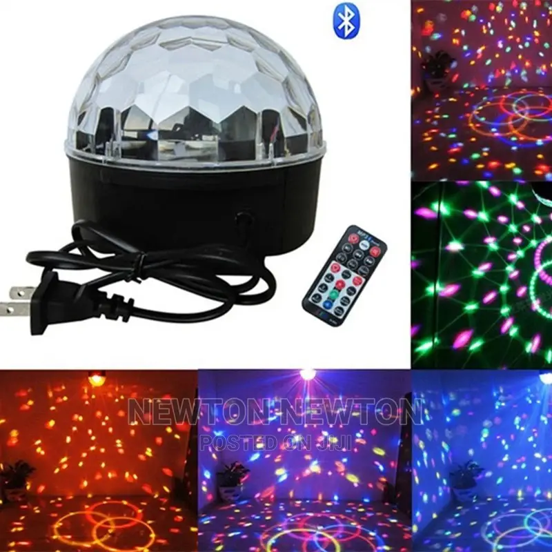 Led Crystal Magic Ball Light