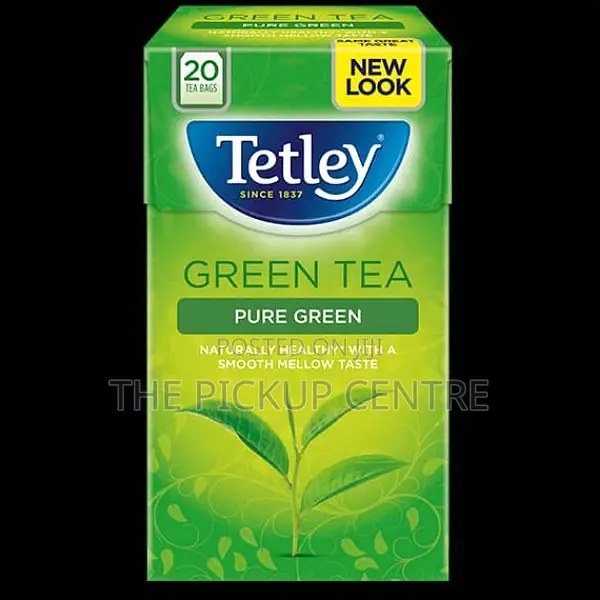 Tetley Green Tea, Pure Green (20 Bags)