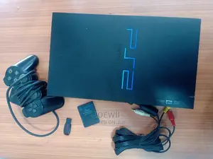 Sony Ps2 Game Console + Games