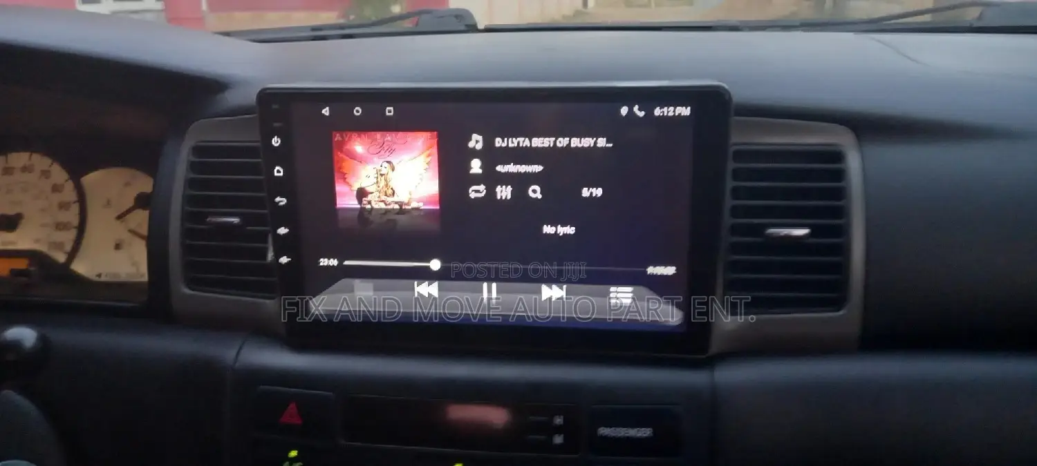 Toyota Corolla 2003-2006 Fullscreen Android Car System