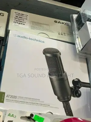Audio-technica At2020 Cardioid Condenser Microphone