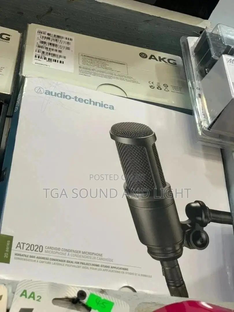 Audio-technica At2020 Cardioid Condenser Microphone