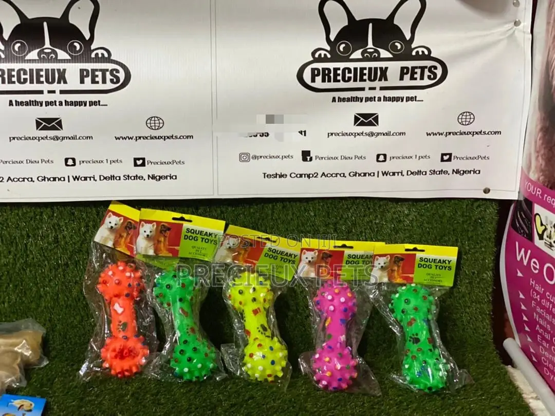 Rubber Bone-Like Toys for Dogs
