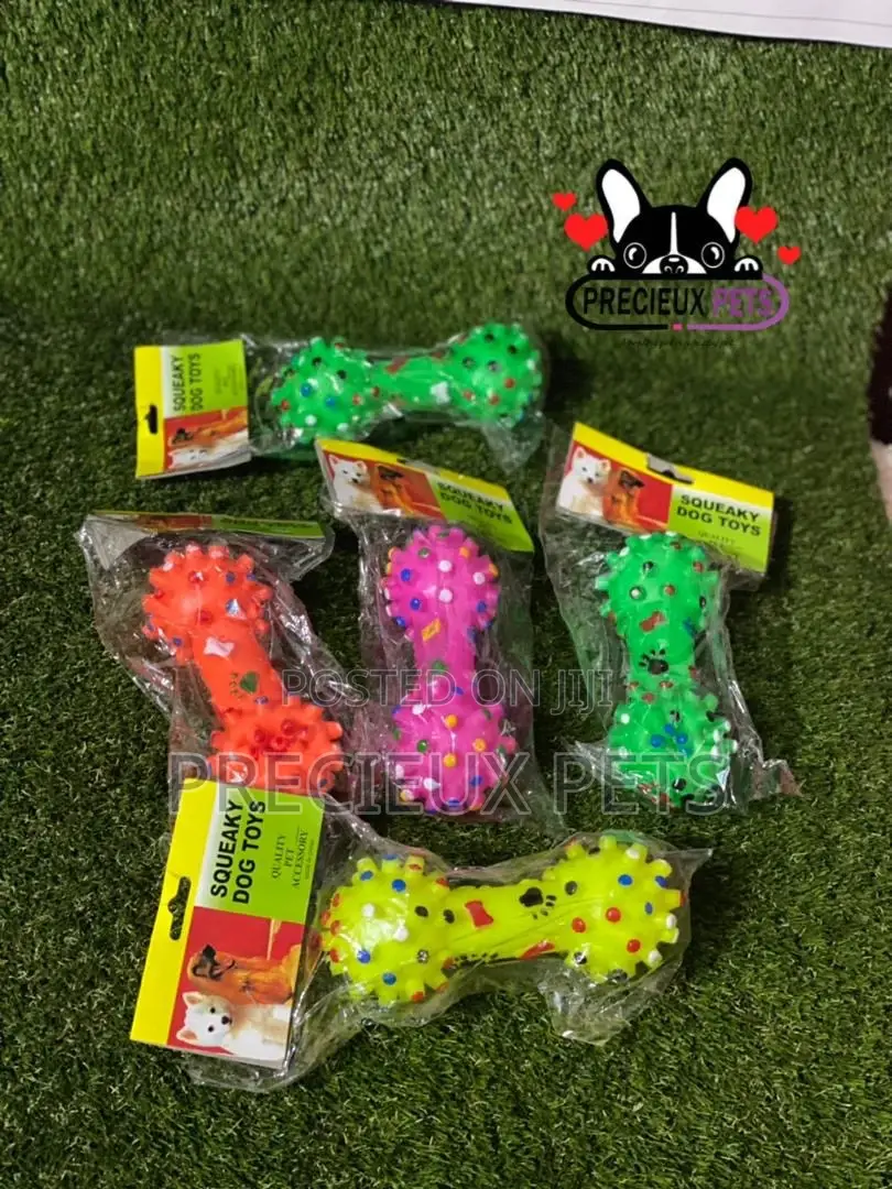 Rubber Bone-Like Toys for Dogs