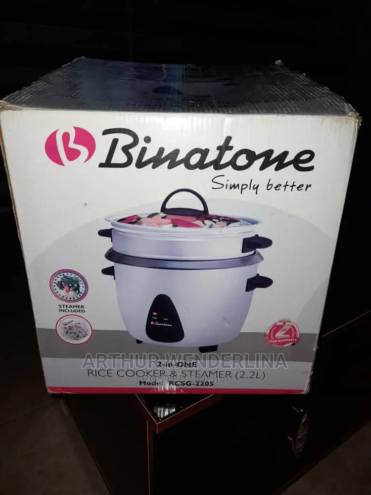 Binatone Rice Cooker Steamer 2.2L