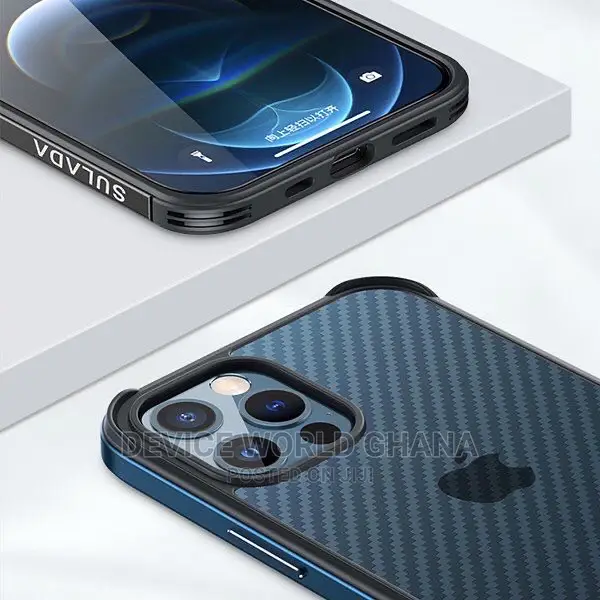 3d Carbon Fiber Translucent Case4 iPhone 13pmax 12pmax 12p