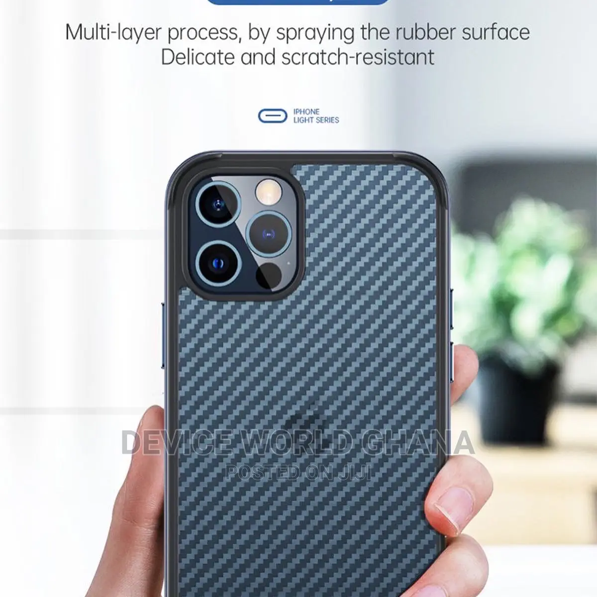 3d Carbon Fiber Translucent Case4 iPhone 13pmax 12pmax 12p
