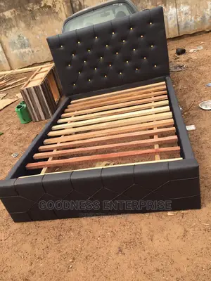 Photo - Quality Black Double Bed  Frame