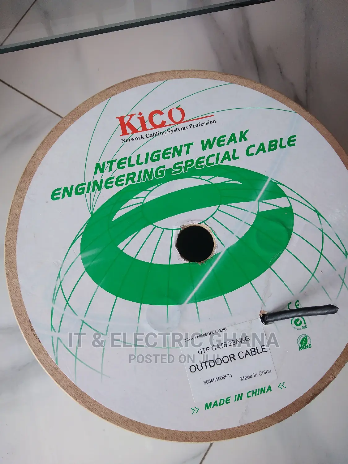 Cat 6 Utp Outdoor Cable 23awg