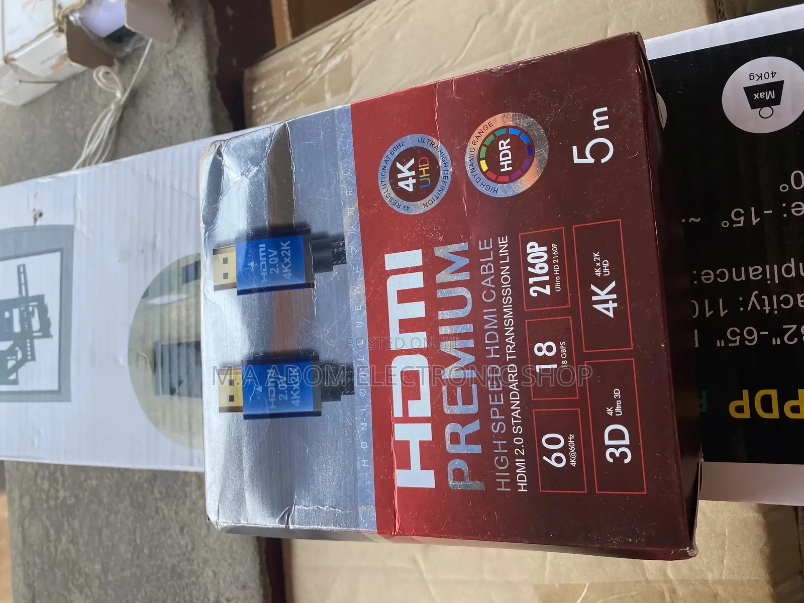 Premium 4K HDMI High Speed 2.0 Cable
