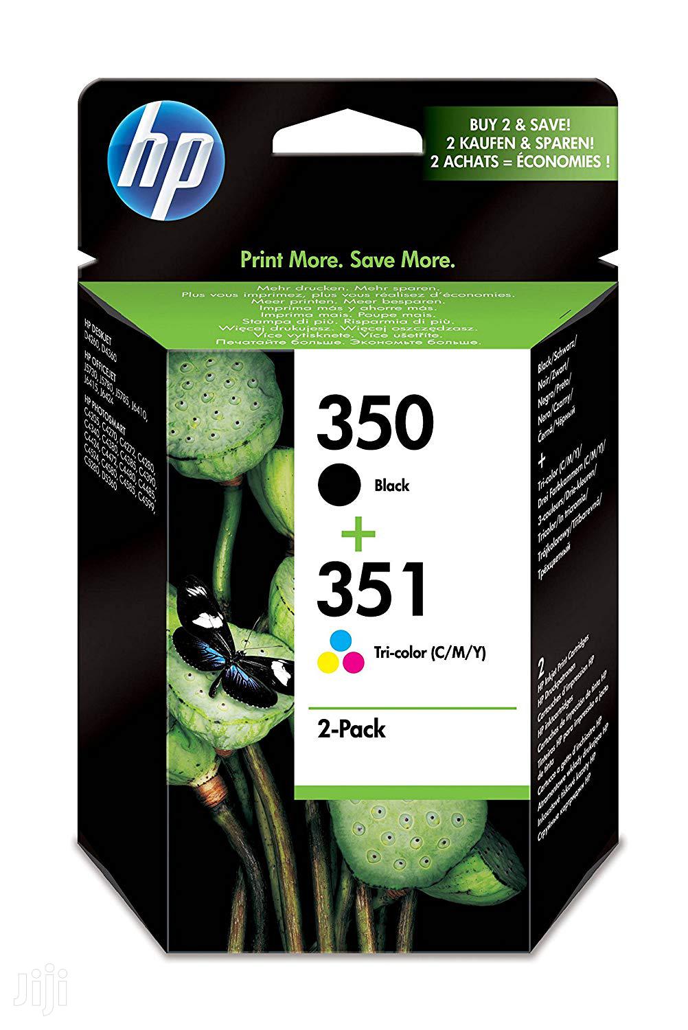 HP 350 Black/351 Original