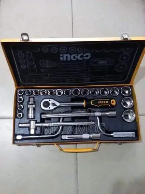 Ingco 24 Pieces 1/2" Robust Socket Set - Hkts0243