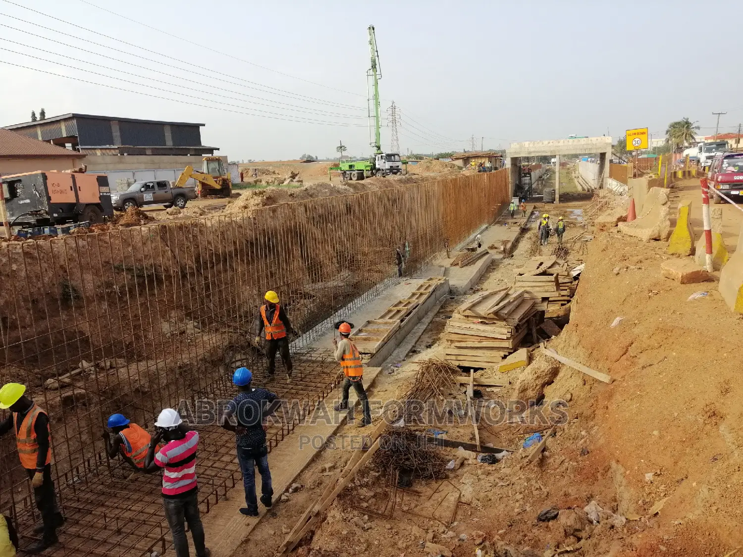 Retaining Wall/Gutter/Pool/Bridge/Formworks/Bunker