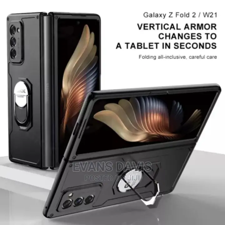 Samsung Galaxy Z Fold 2 Back Case With Ring Holder