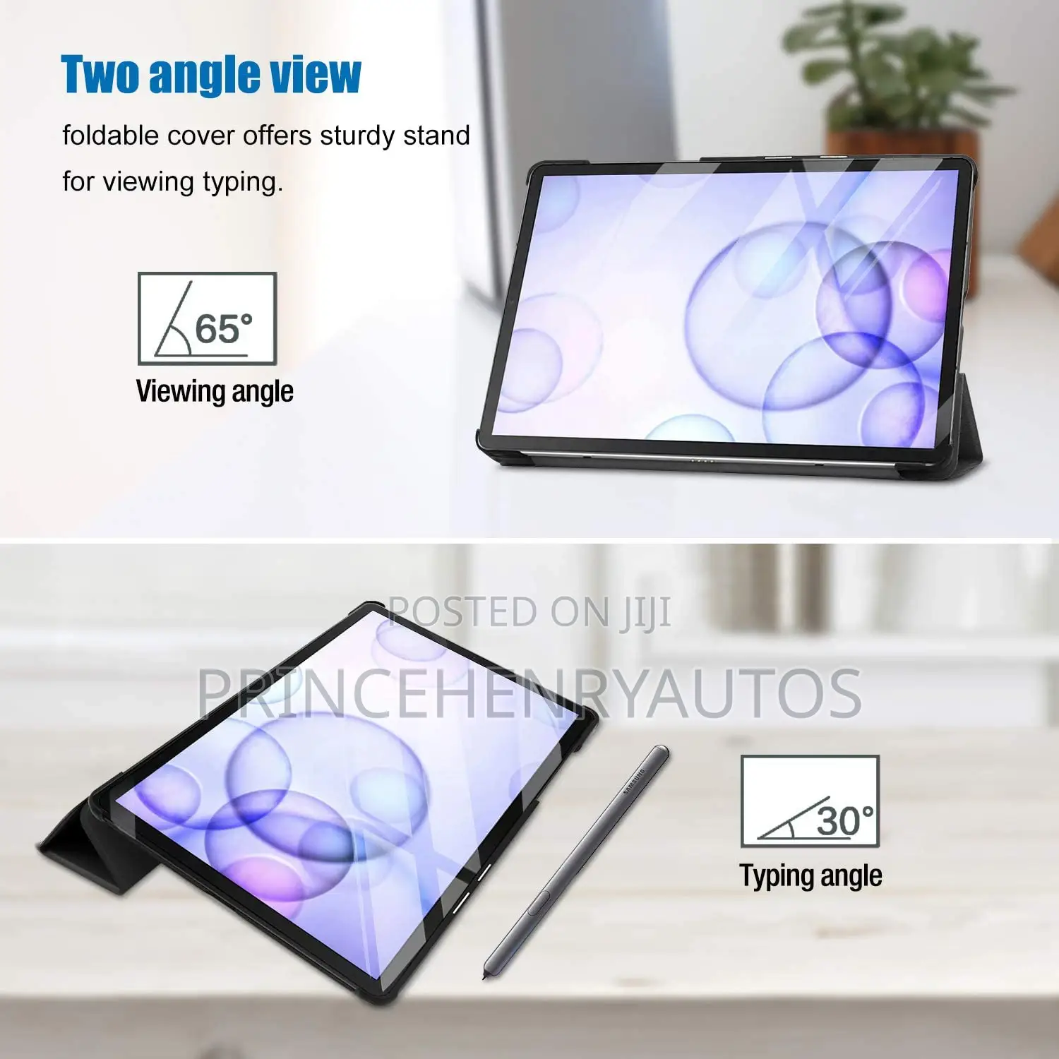 Procase Galaxy Tab S6 10.5 Smart Case With S Pen Holder