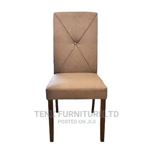 Dining Set 6-Seater (Upholstery Design Walnut)