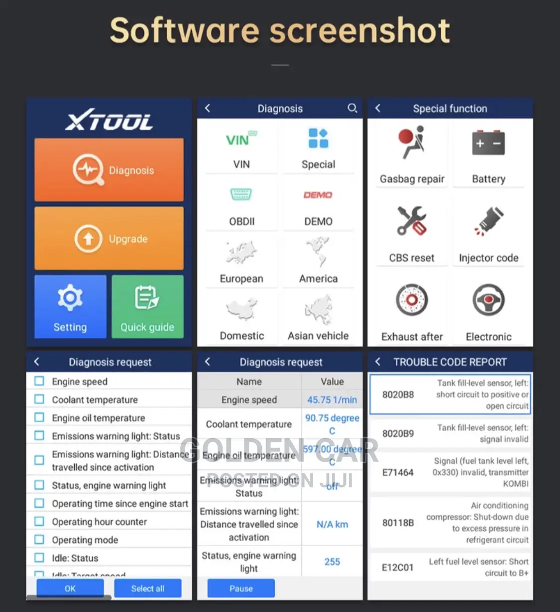 Xtool A30 Pro OBD2 Car Diagnostic Scanner