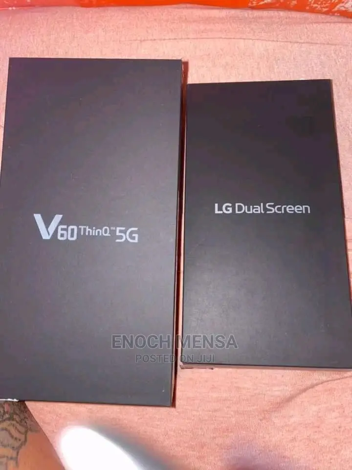 New LG V60 ThinQ 128 GB Black