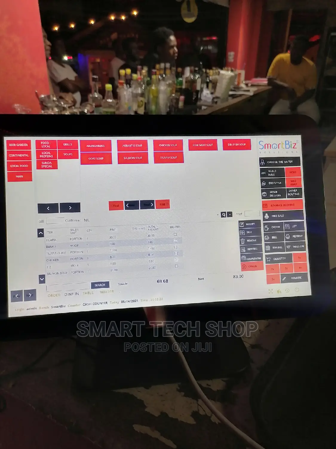 Smartbiz Restaurant Management Pos Software and Inventory