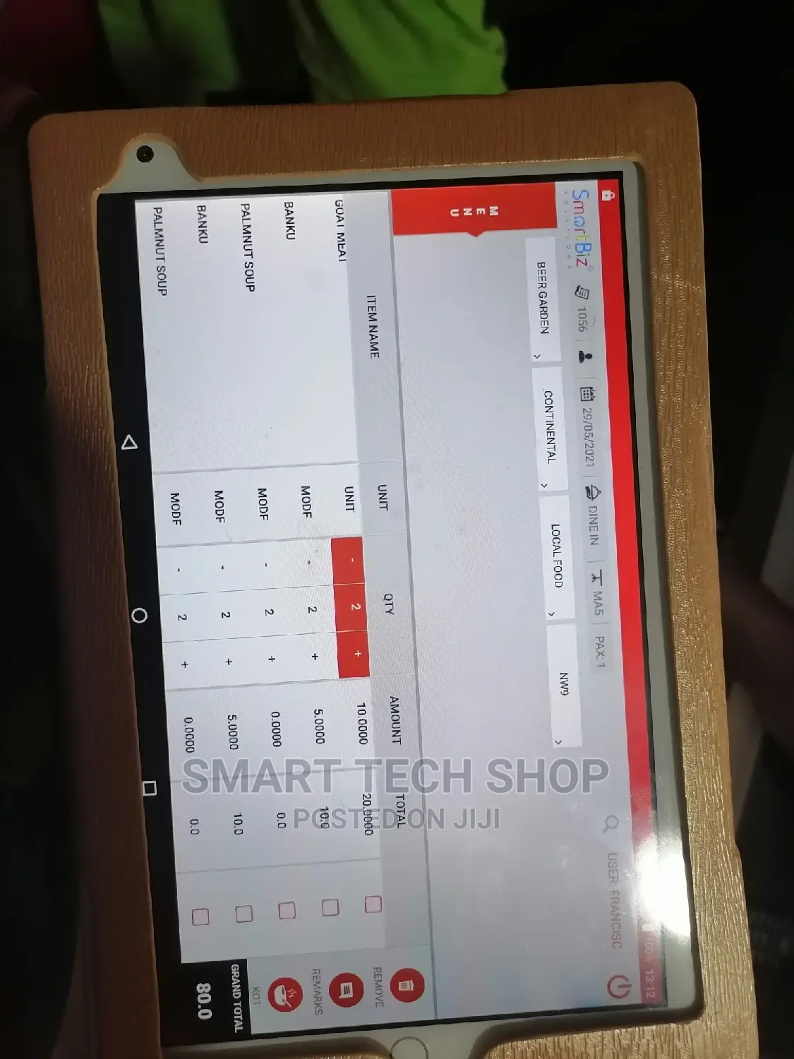 Smartbiz Restaurant Management Pos Software and Inventory