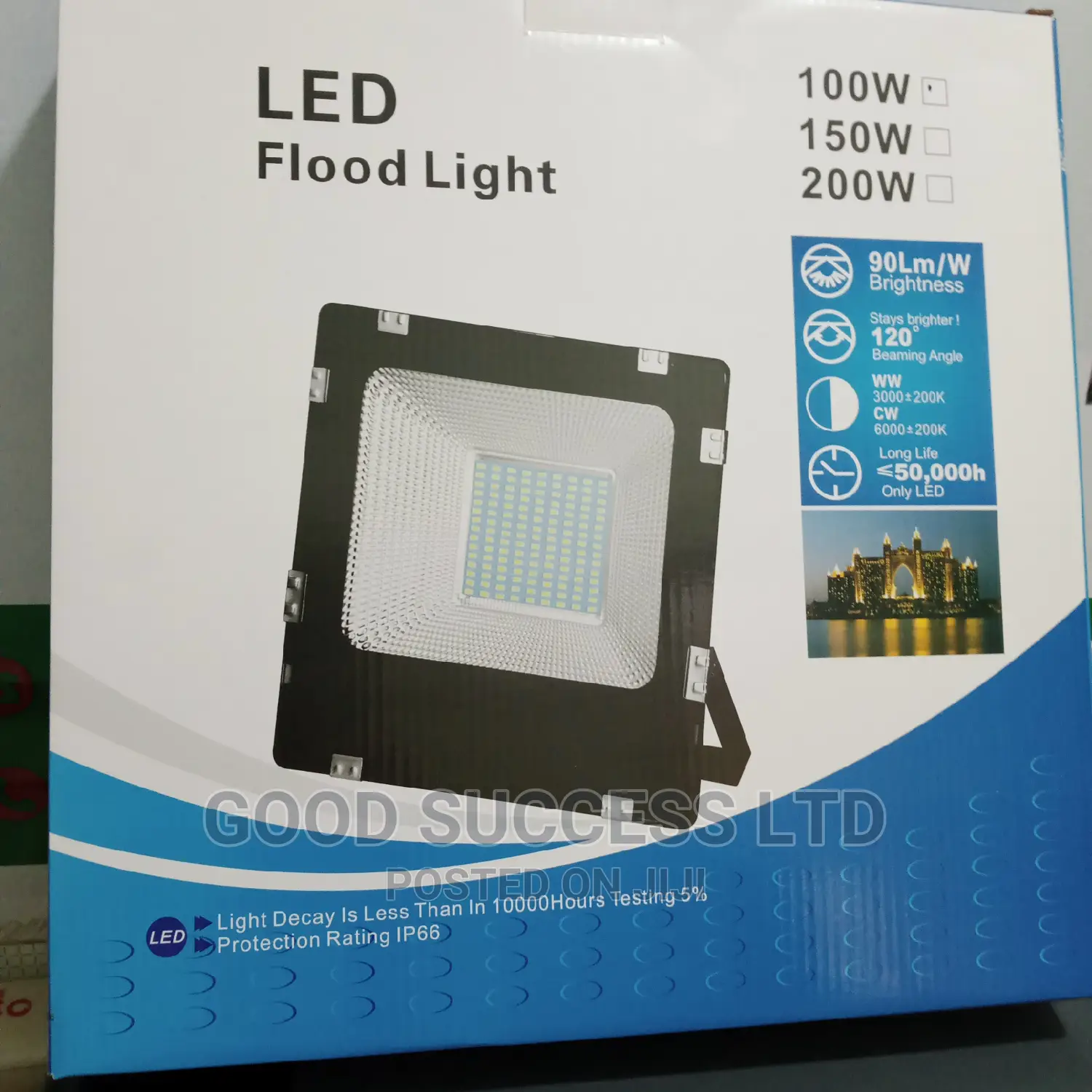 100w HD LED Flood Light