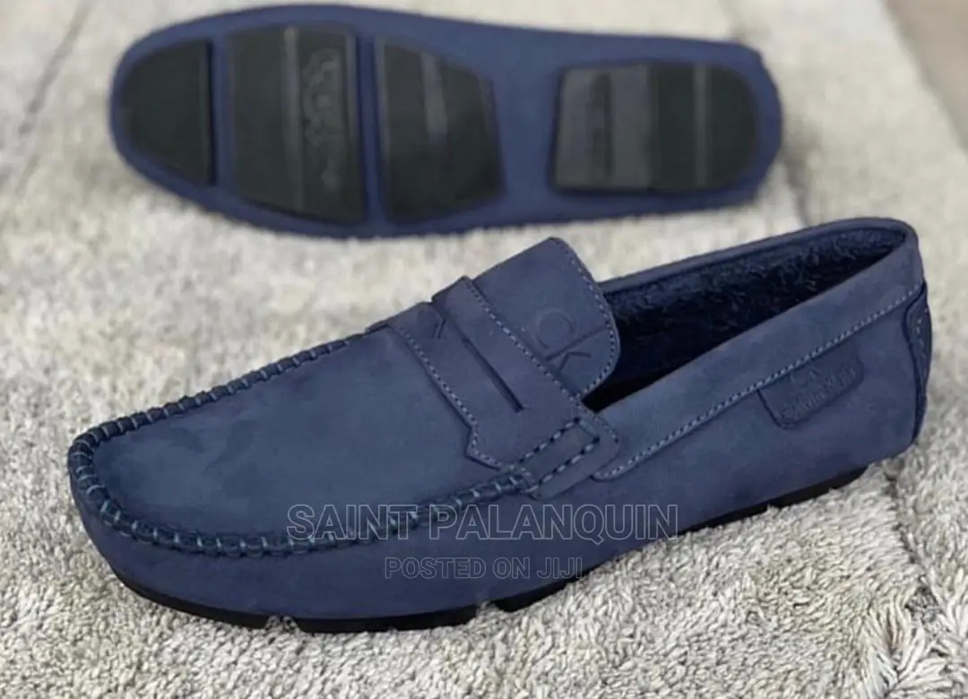 Suede Loafers