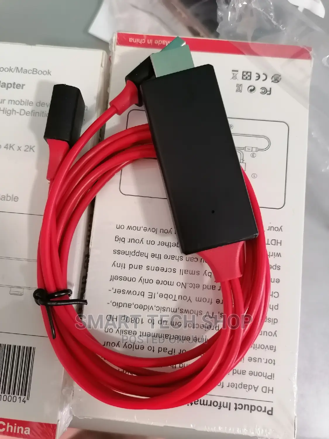 Type C and Lightening to HDMI Adapter for iPhone and Andro