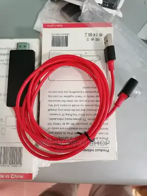 Type C and Lightening to HDMI Adapter for iPhone and Andro