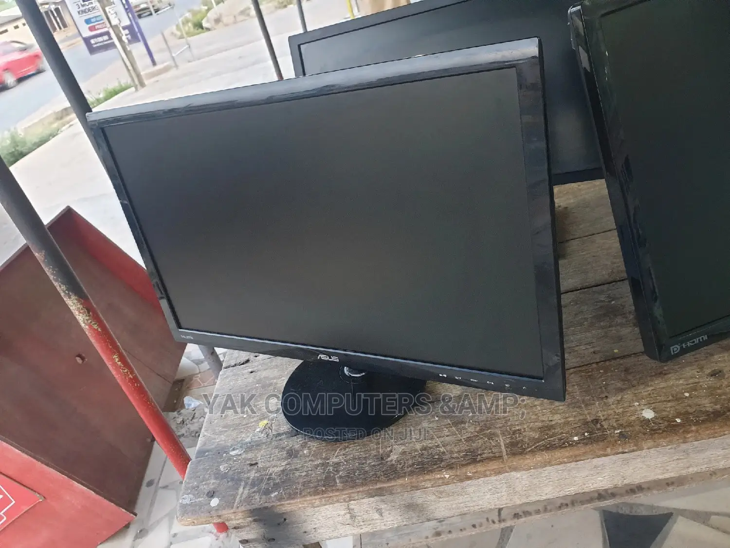 24 Inch Wide Asus Monitor With Hdmi ,Dvi, Vga
