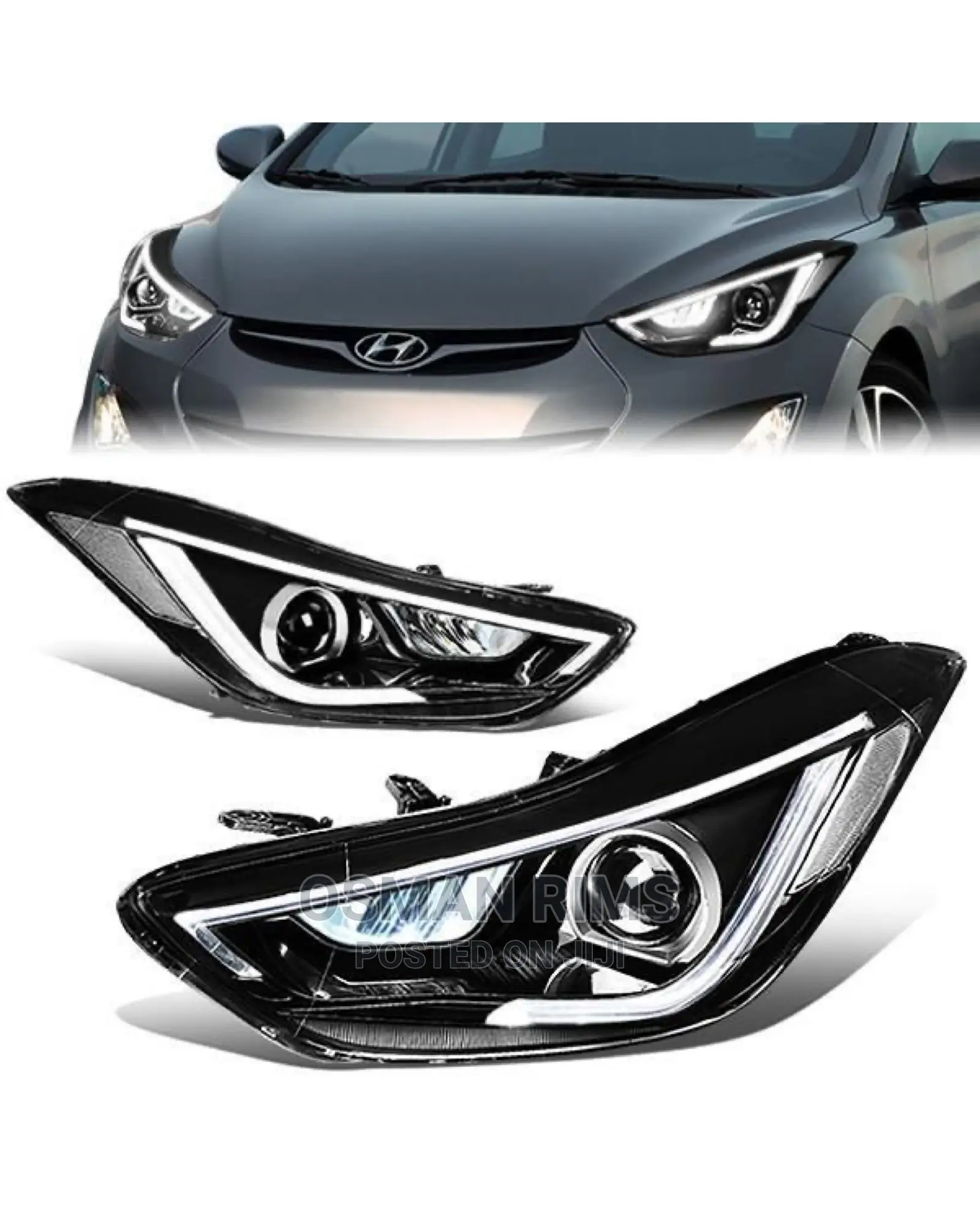Hyundai Elantra Headlights