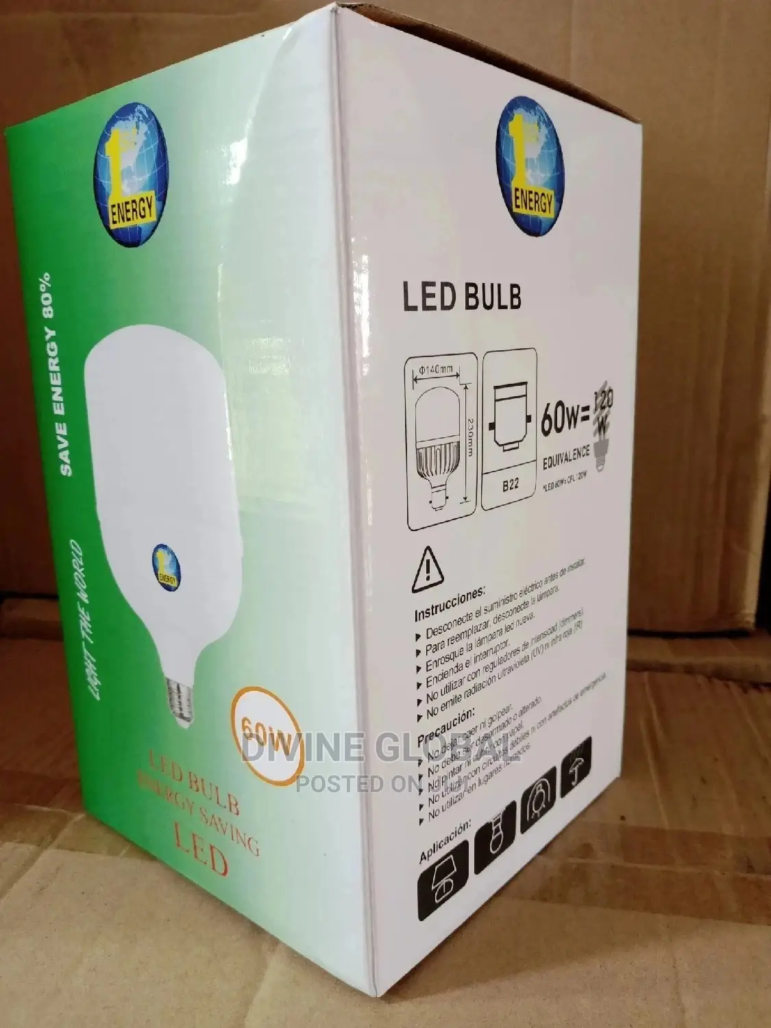 60W LED Bulb