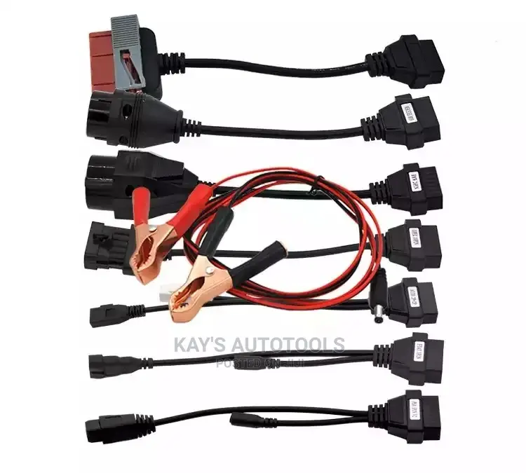 Full Set of 8 Car Diagnostic Adapters