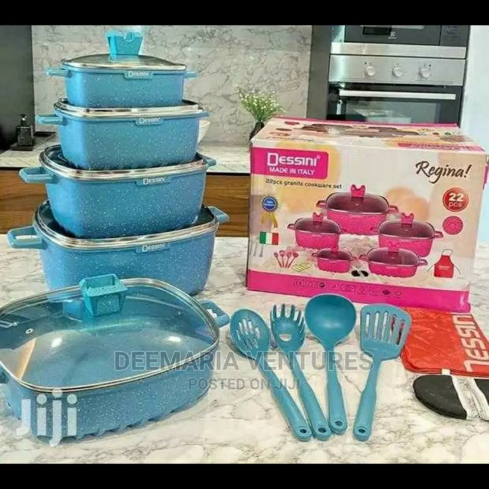 Dessini 22pcs Granite COOKWARE Set