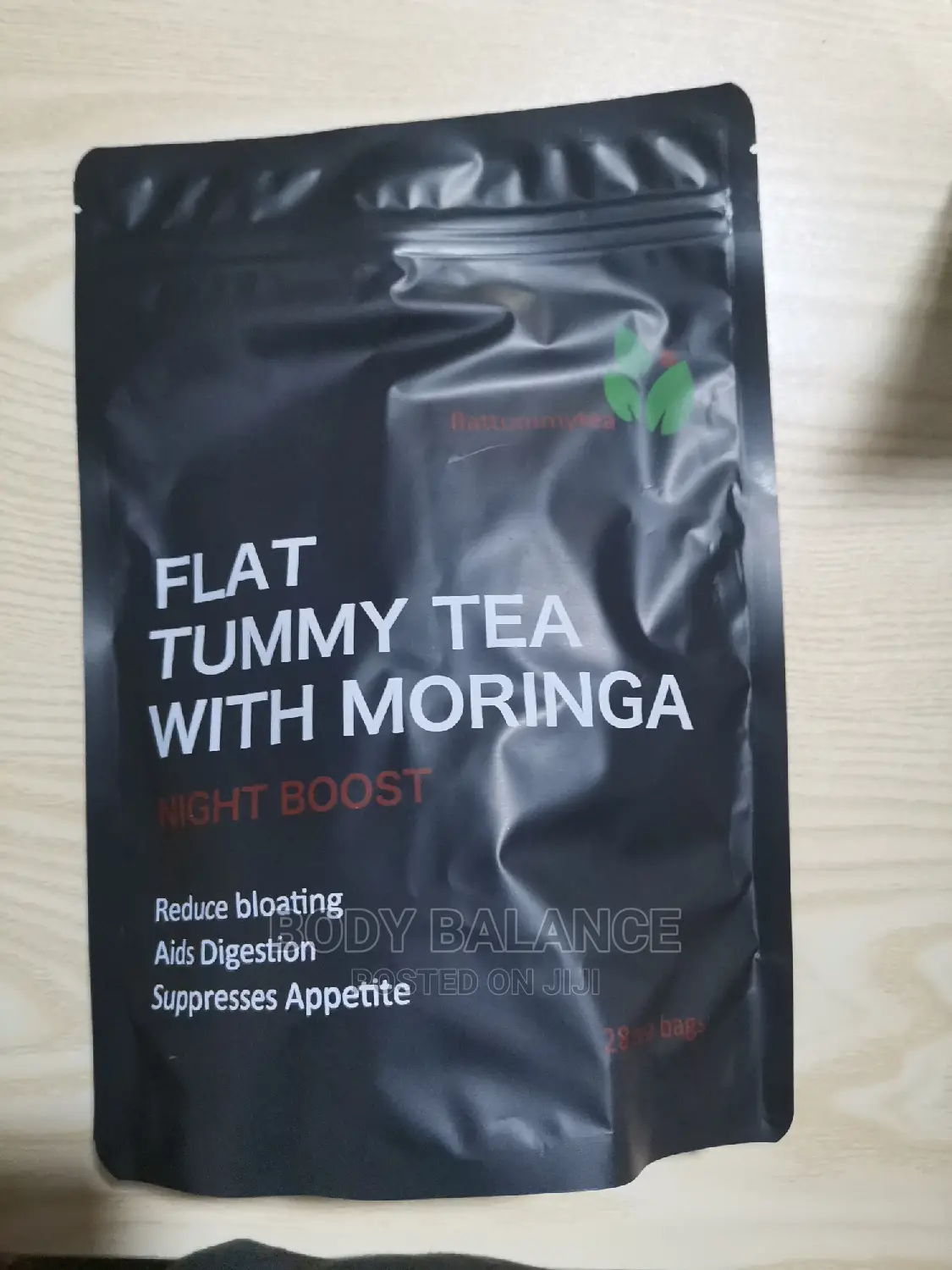 Flat Tommy With Moringa Tea