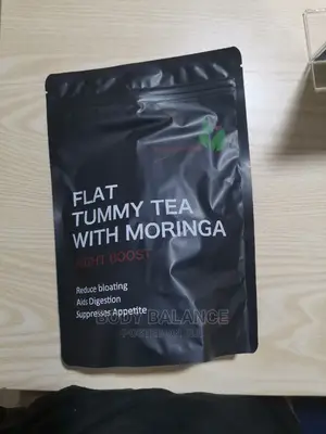 Flat Tommy With Moringa Tea