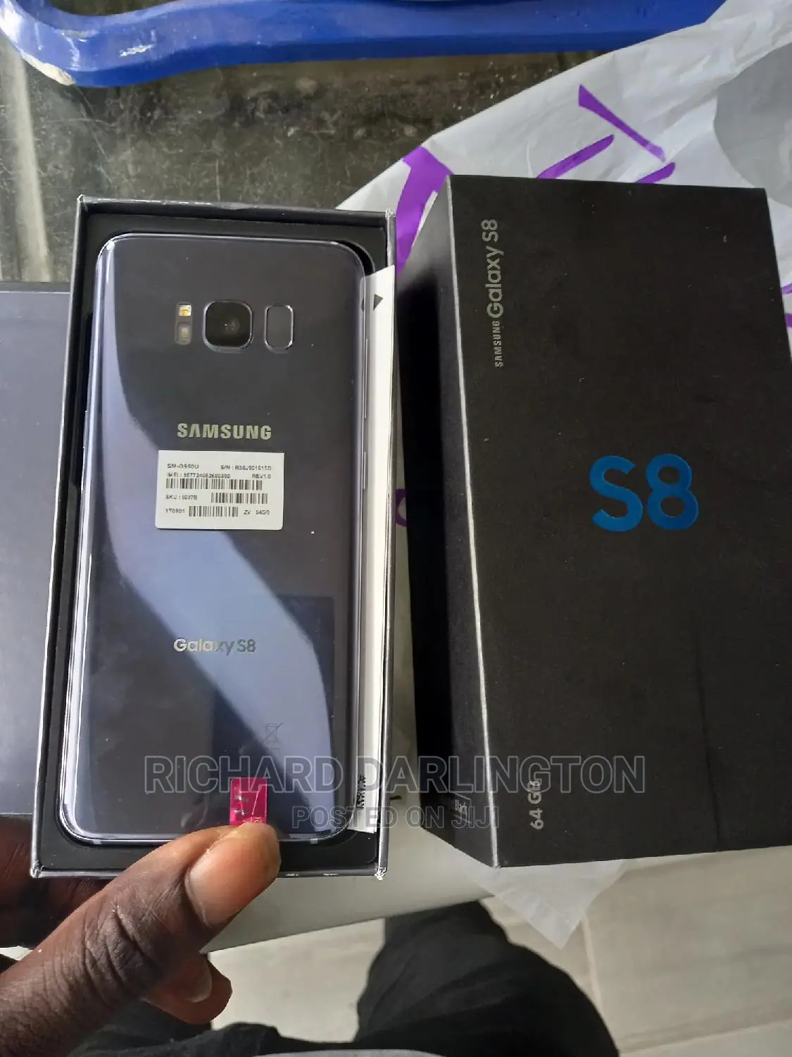 New Samsung Galaxy S8 64 GB Blue