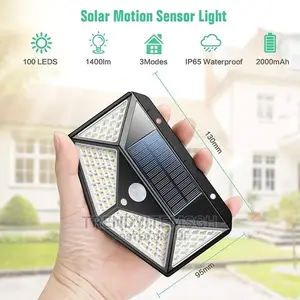 100LED Solar Light Outdoor Solar Wall Lamp