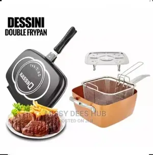 Copper Pan + Grill Pan+ Gift