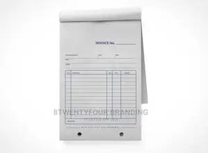 Receipt/Invoice Booklets (A5 Sizes Minimum Order 50pcs )