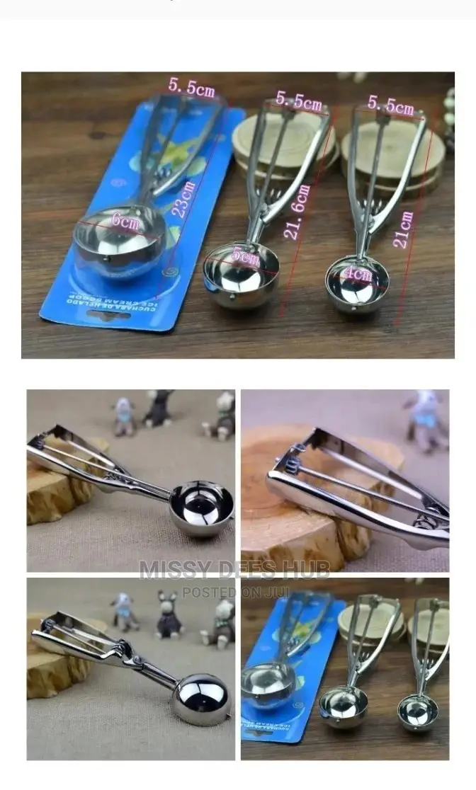Metallic Ice-cream Scoop